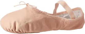 Bloch womens Bloch Women's Dansoft Ii Leather Split Sole Ballet Shoe/Slipper dance shoes, Pink, 7.5 Wide US