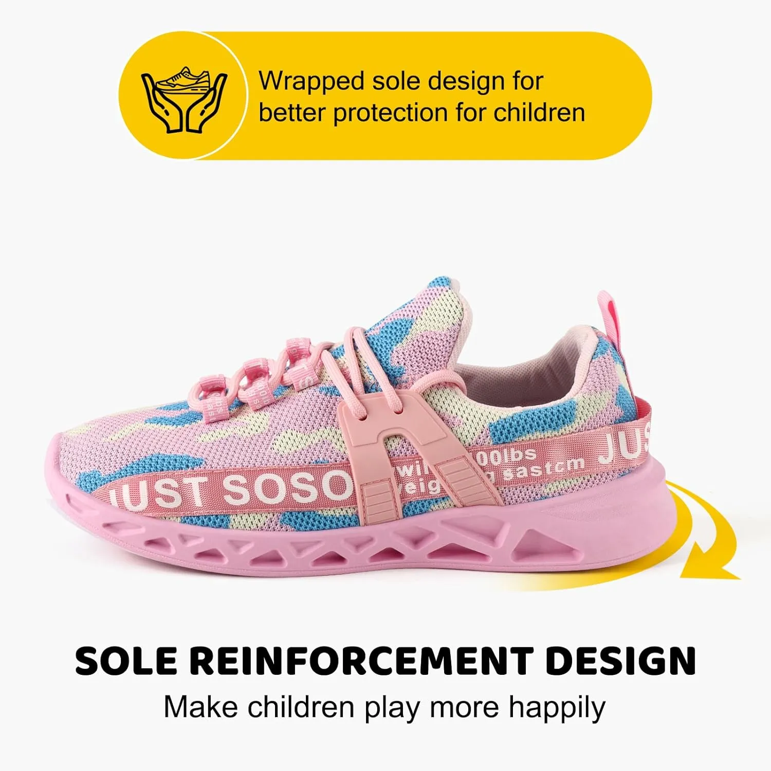 Boys Sneaker for Toddler/Little Kid Tennis Shoes Anti-Slip Lightweight Breathable Girls Running Shoes
