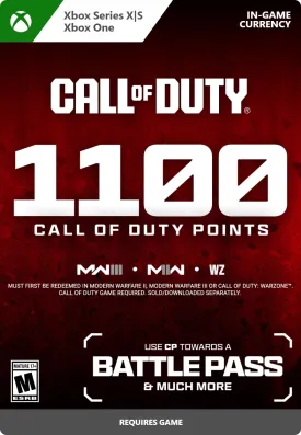 Call of Duty Points - 1,100 1P - Xbox [Digital Code]