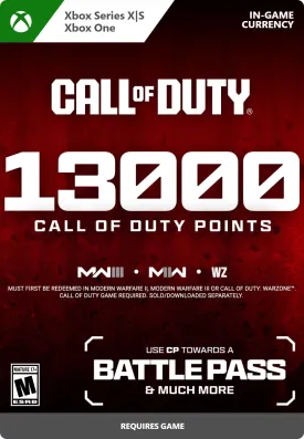Call of Duty Points - 13,000 1P - Xbox [Digital Code]