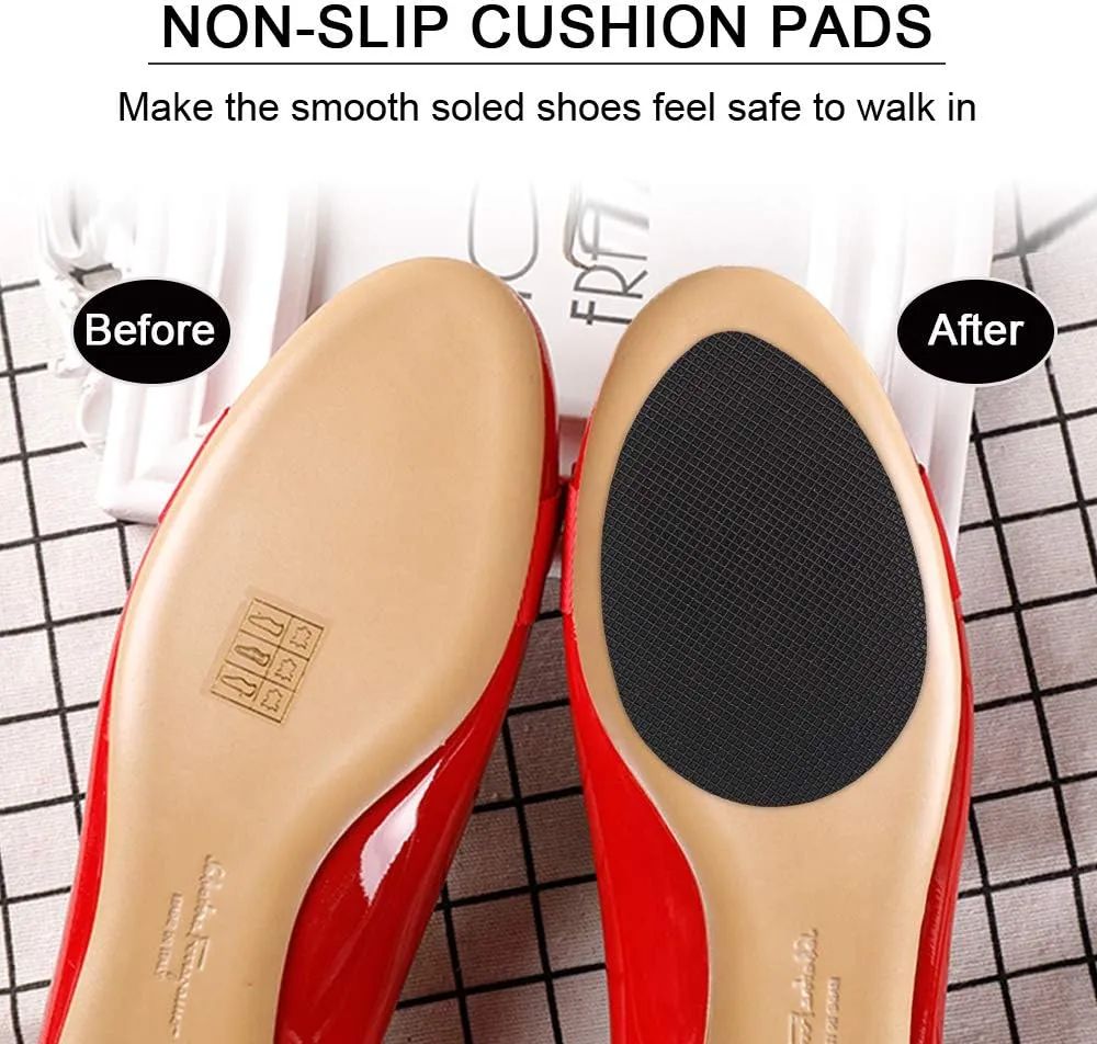 Dr. Shoesert Non-Slip Shoes Pads Adhesive Shoe Sole Protectors, High Heels Anti-Slip Shoe Grips