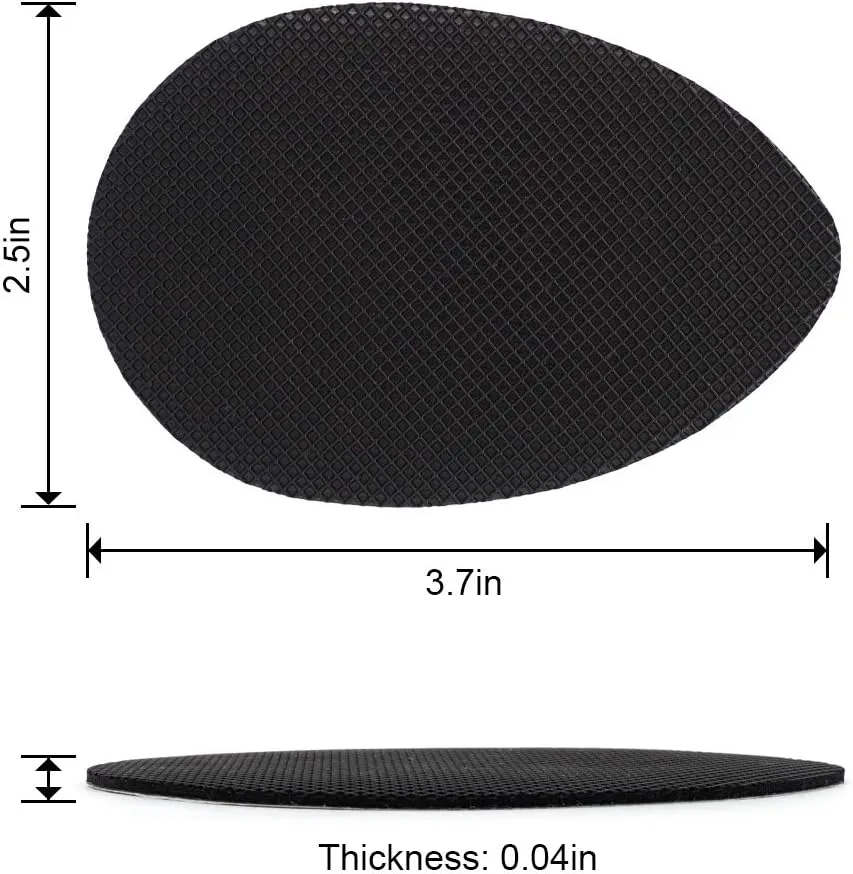 Dr. Shoesert Non-Slip Shoes Pads Adhesive Shoe Sole Protectors, High Heels Anti-Slip Shoe Grips