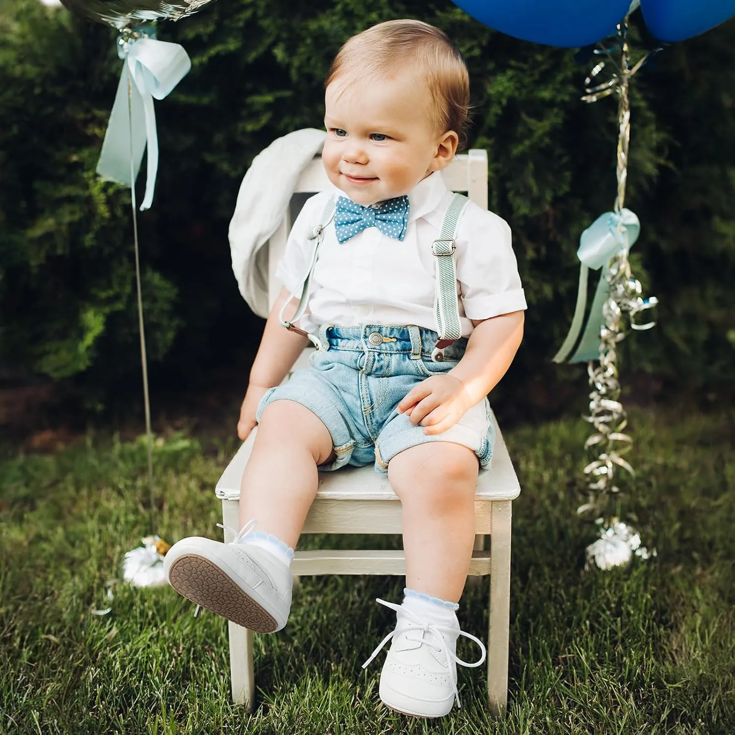ESTAMICO Baby Boys Shoes Prewalker PU Sneakers