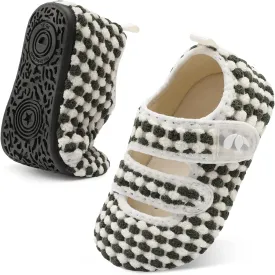 FEETCITY Toddler House Slippers - Boys & Girls Winter Kids Indoor Home Shoes - Warm Socks