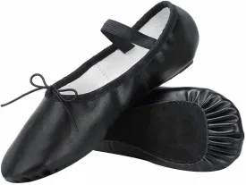Linodes PU Leather Ballet Shoes/Ballet Slippers/Dance Shoes for Women and Girls