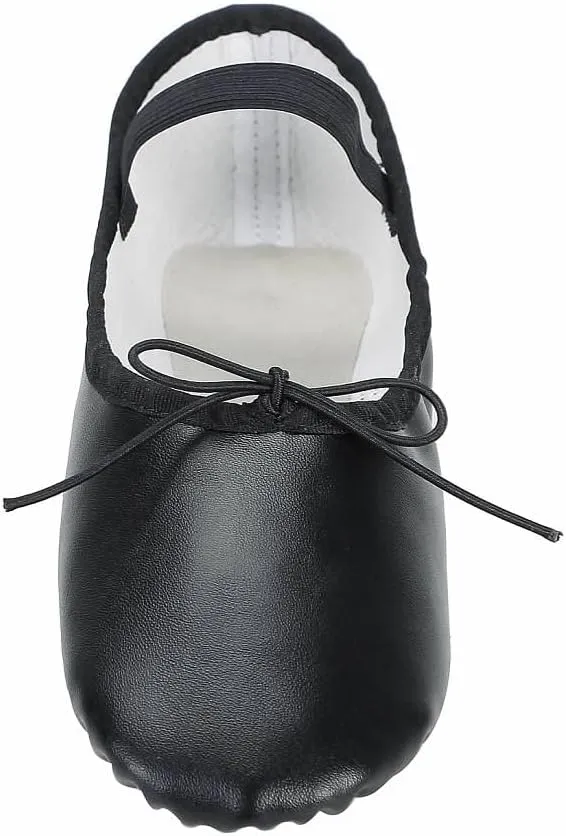 Linodes PU Leather Ballet Shoes/Ballet Slippers/Dance Shoes for Women and Girls