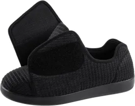 Men's Adaptive Wide Width Diabetic Comfort Slipper Shoe