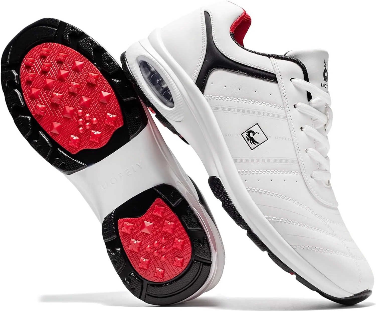 Men's Professional Lace Up Arch Fit Shoes Casual Anti Slip Spikeless Golf Shoes Sport Outdoor Walking Sneakers Footwears