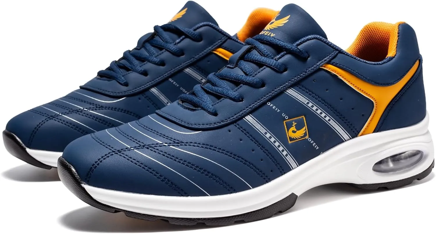 Men's Professional Lace Up Arch Fit Shoes Casual Anti Slip Spikeless Golf Shoes Sport Outdoor Walking Sneakers Footwears