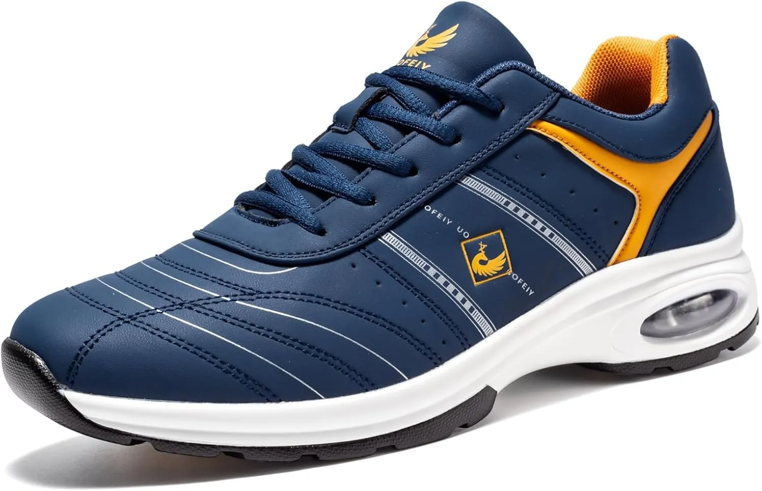 Men's Professional Lace Up Arch Fit Shoes Casual Anti Slip Spikeless Golf Shoes Sport Outdoor Walking Sneakers Footwears