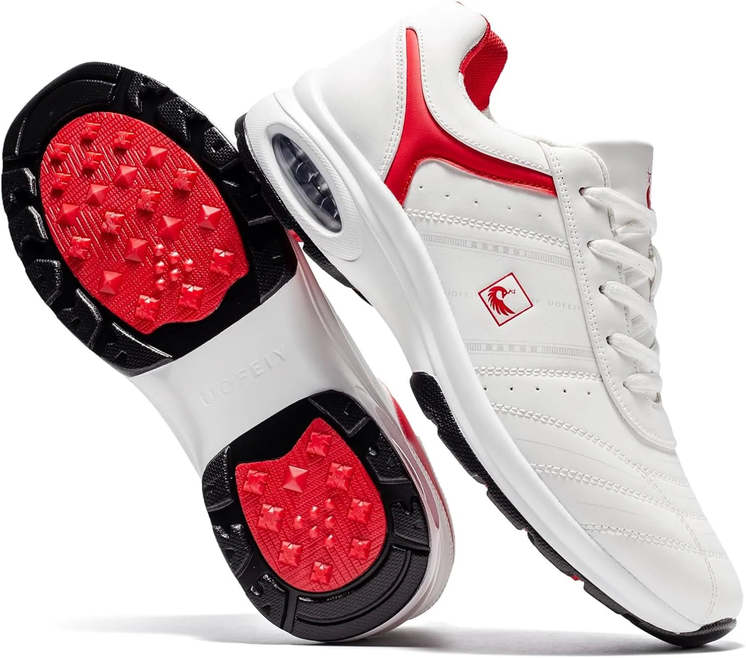 Men's Professional Lace Up Arch Fit Shoes Casual Anti Slip Spikeless Golf Shoes Sport Outdoor Walking Sneakers Footwears