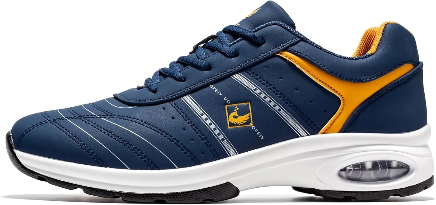 Men's Professional Lace Up Arch Fit Shoes Casual Anti Slip Spikeless Golf Shoes Sport Outdoor Walking Sneakers Footwears