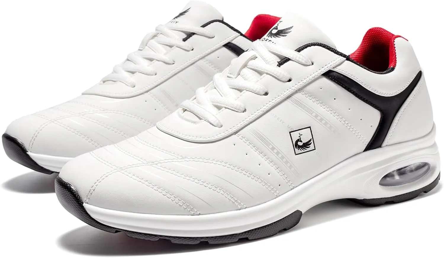 Men's Professional Lace Up Arch Fit Shoes Casual Anti Slip Spikeless Golf Shoes Sport Outdoor Walking Sneakers Footwears