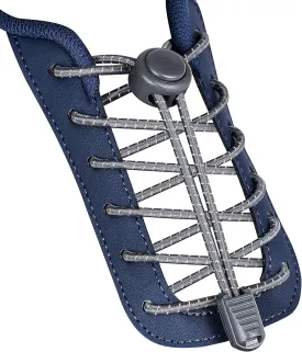 No Tie Shoelaces - Tieless Elastic Shoe Laces - Strong Lock Shoelaces for Sneakers - One Size Fits All for Adults and Kids