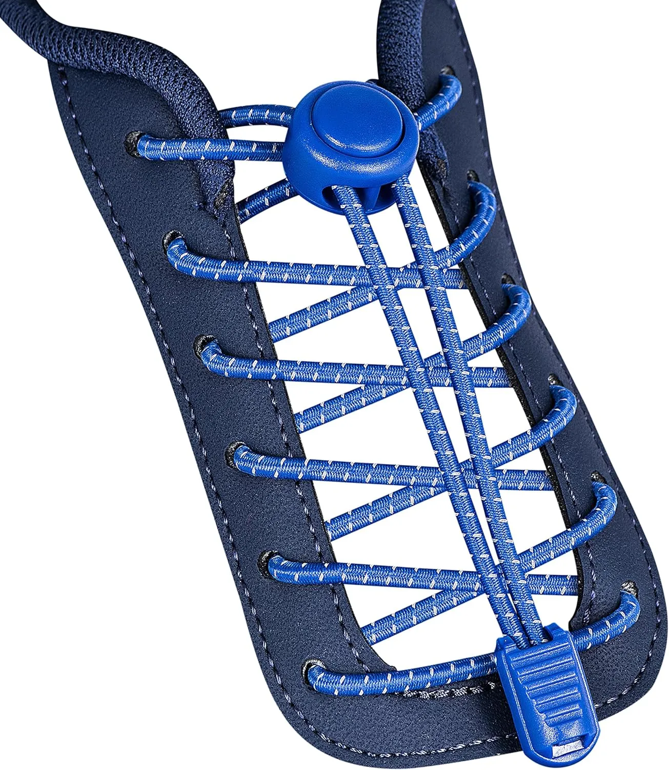 No Tie Shoelaces - Tieless Elastic Shoe Laces - Strong Lock Shoelaces for Sneakers - One Size Fits All for Adults and Kids