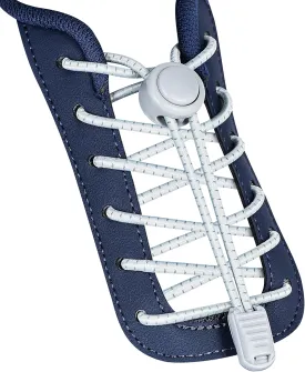 No Tie Shoelaces - Tieless Elastic Shoe Laces - Strong Lock Shoelaces for Sneakers - One Size Fits All for Adults and Kids