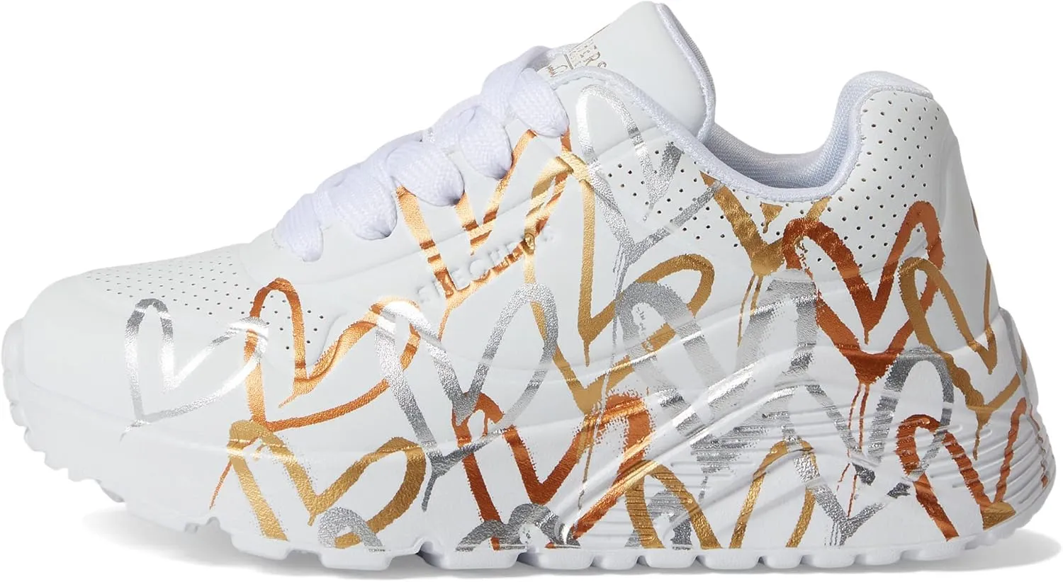 Skechers Unisex-Child Twinkle Sparks-Sequin Flash Sneaker