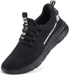 Steel Toe Shoes for Men Women Indestructible Puncture Proof Safety Work Shoes Comfortable Slip Resistant Sneakers Airy for Construction