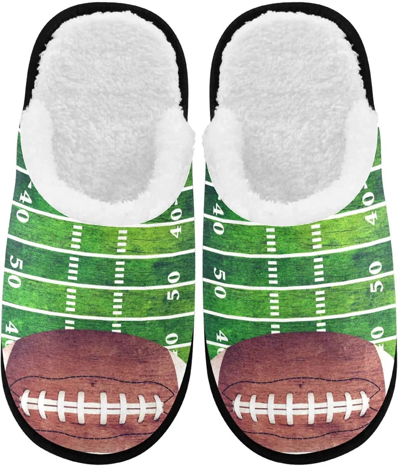 visesunny Slippers for Women Mens Winter Warm Memory Foam Cotton Home Slippers Soft Plush Fleece Slip on House Slippers for Girls Indoor Outdoor Shoes