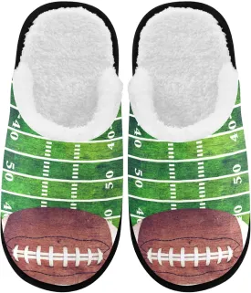 visesunny Slippers for Women Mens Winter Warm Memory Foam Cotton Home Slippers Soft Plush Fleece Slip on House Slippers for Girls Indoor Outdoor Shoes