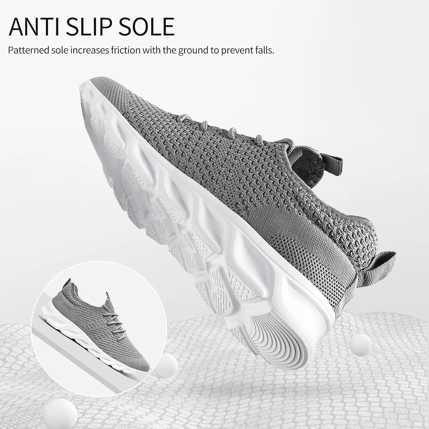 WCIDFY Women & Men Running Tennis Shoes Unisex Slip On Gym Walking Shoes Lightweight Workout Sneakers Daily Footwear Traveling