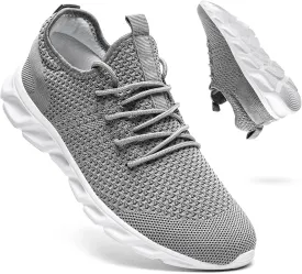 WCIDFY Women & Men Running Tennis Shoes Unisex Slip On Gym Walking Shoes Lightweight Workout Sneakers Daily Footwear Traveling