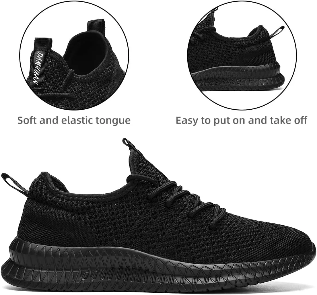 Womens Running Walking Shoes Tennis Slip On Fashion Sneakers Women Sport Workout Gym Shoes Womens Athletic Nurse Non Slip Lightweight