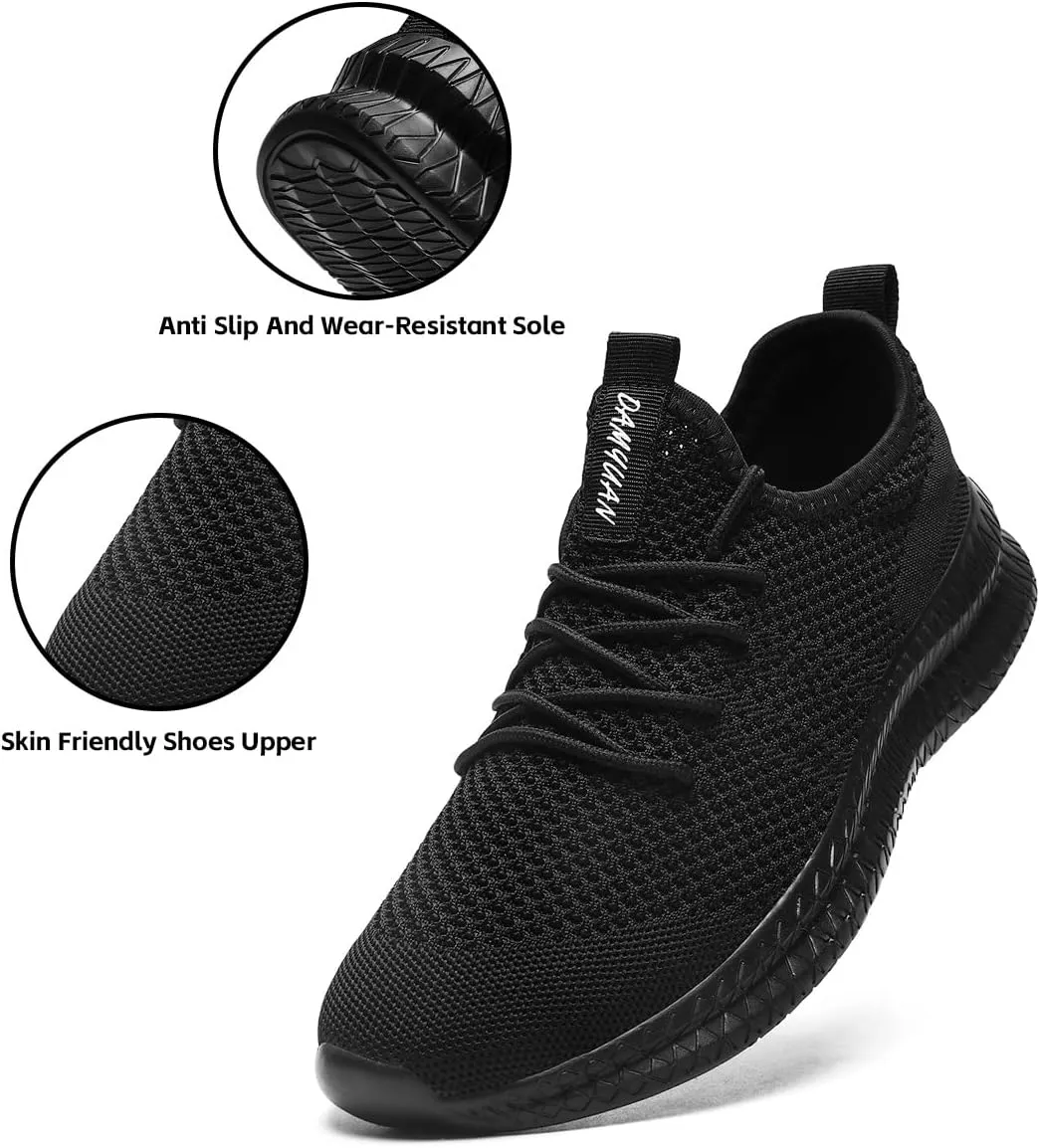 Womens Running Walking Shoes Tennis Slip On Fashion Sneakers Women Sport Workout Gym Shoes Womens Athletic Nurse Non Slip Lightweight