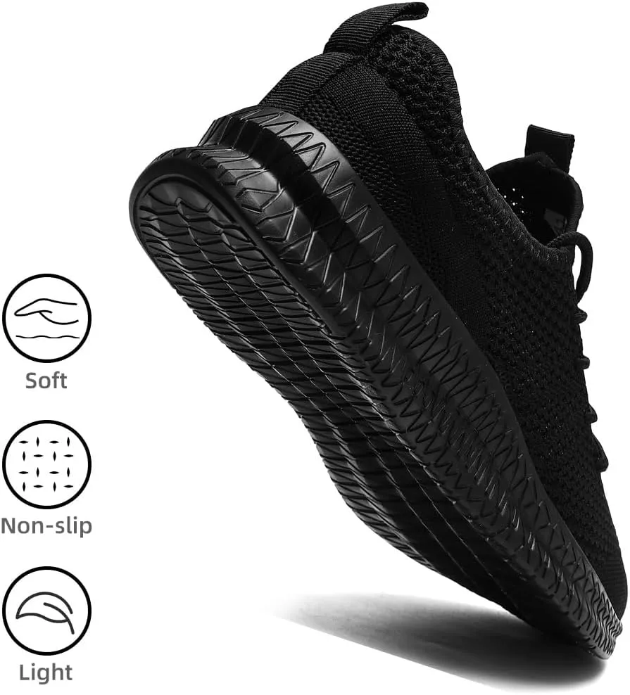Womens Running Walking Shoes Tennis Slip On Fashion Sneakers Women Sport Workout Gym Shoes Womens Athletic Nurse Non Slip Lightweight
