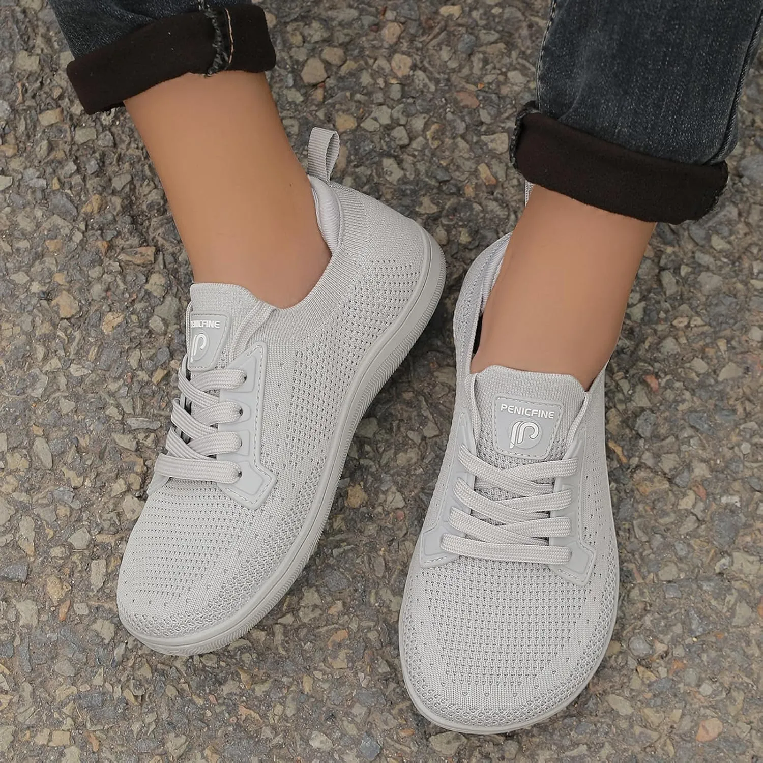 Women's/Men's Wide Barefoot Shoes,Minimalist Style Casual Shoes,Zero Drop Outdoor Walking Shoes.