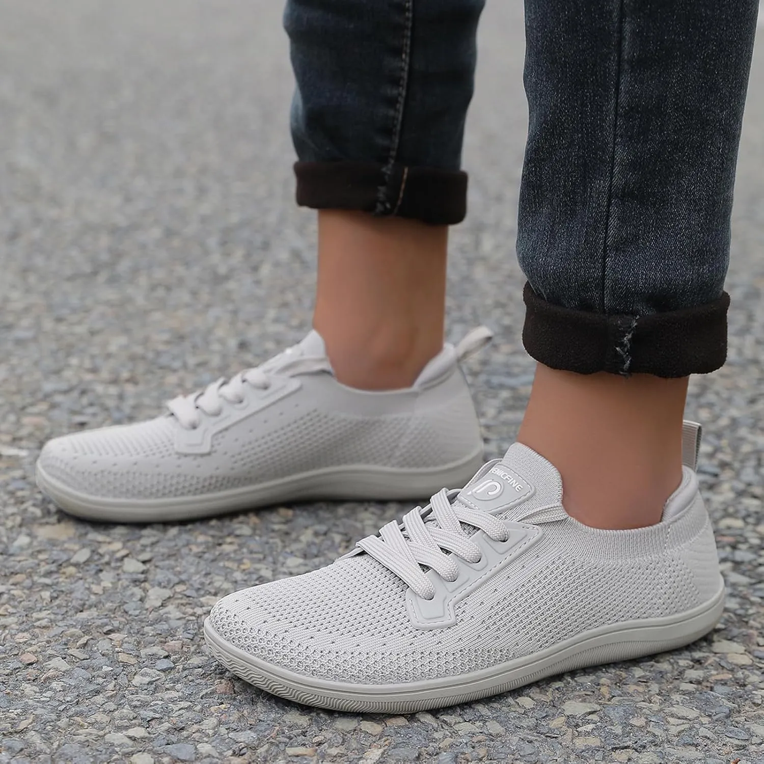 Women's/Men's Wide Barefoot Shoes,Minimalist Style Casual Shoes,Zero Drop Outdoor Walking Shoes.